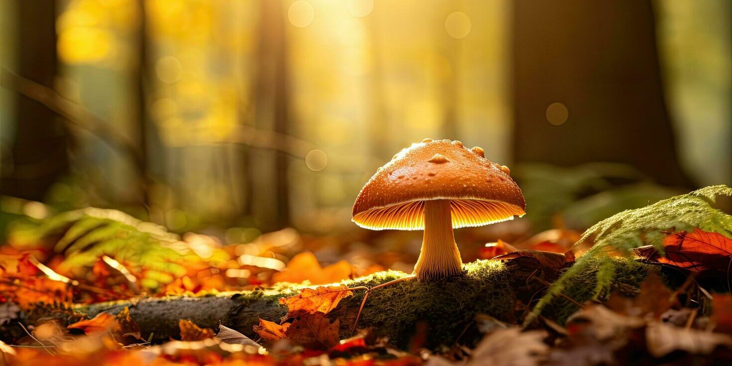 33656099-paddestoel-in-herfst-woud-mooi-natuur-tafereel-met-paddestoelen-paddestoel-in-de-herfst-hd-8k-behang-voorraadgrafisch-afbeelding-ai-gegenereerd-gratis-foto